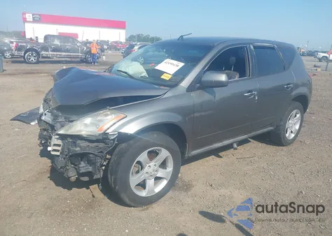 2005 Nissan Murano Sl/Se/S из США, поврежденный, VIN JN8AZ08W85W414798